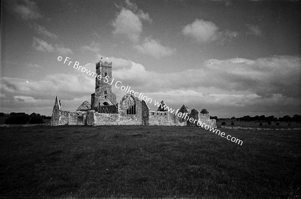 KILCONNELL ABBEY FROM S.E. CLOUDS